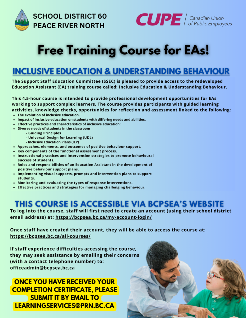 INCLUSIVE EDUCATION & UNDERSTANDING BEHAVIOUR - Free Online Training ...