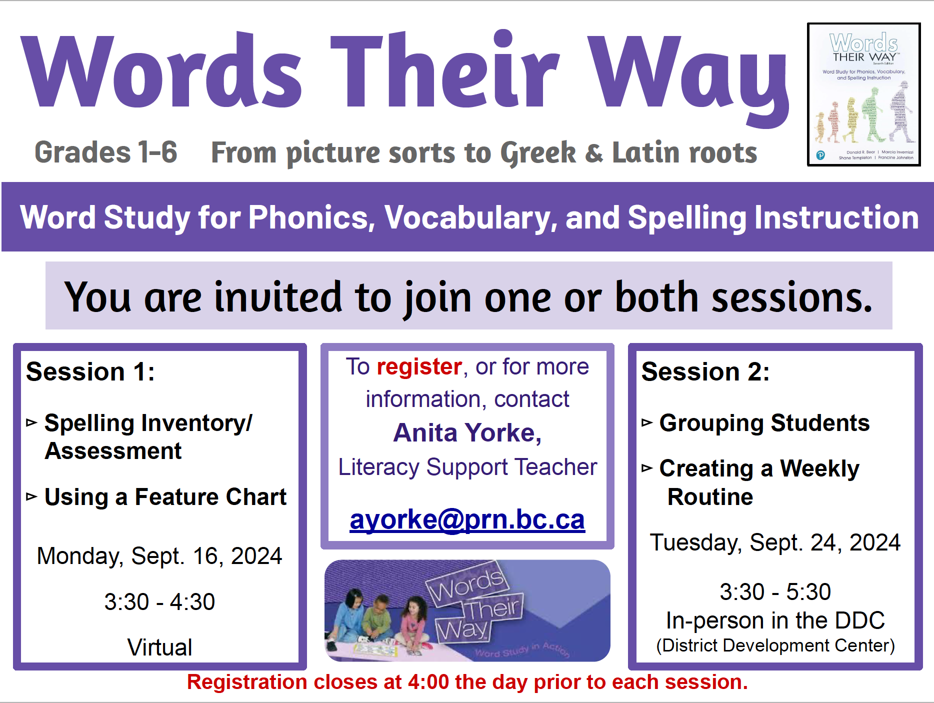 Words Their Way - Word Study for Phonics, Vocabulary, and Spelling ...